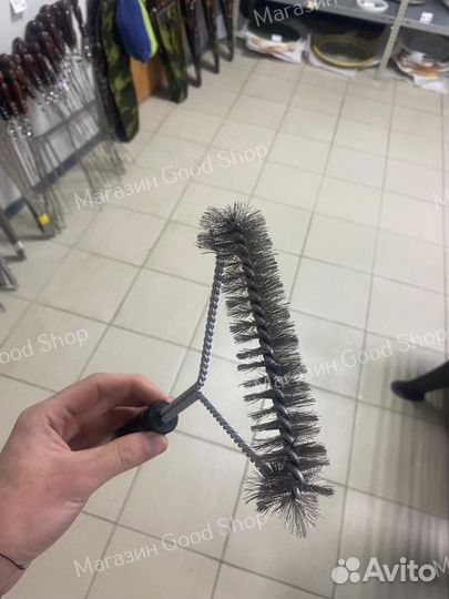 Щетка для чистки гриля 25см
