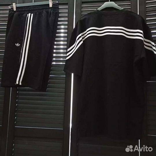 Летние костюмы Adidas оверсайз