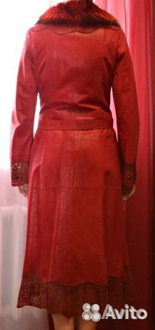 Кожаный плащ