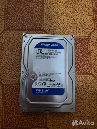 Жёсткий диск HDD 1tb WD Blue