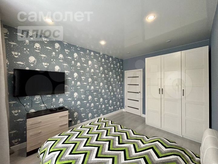 2-к. квартира, 56,3 м², 13/17 эт.