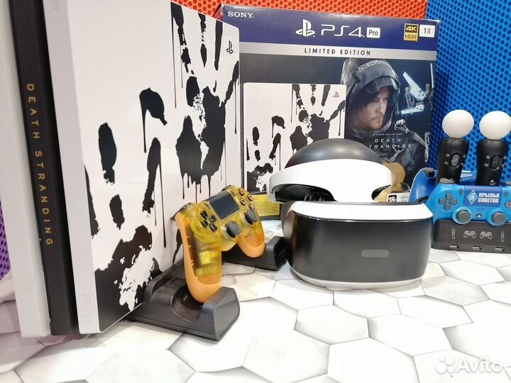 Sony PS4 PRO 1TB с топовыми играми