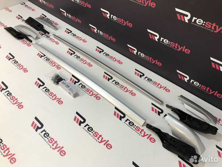 Рейлинги RAV4 XA30 / Vanguard 06-12г Серебро