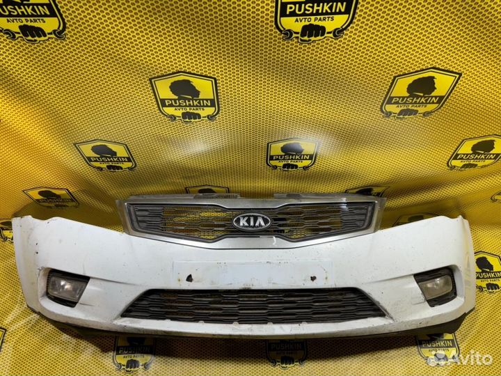 Бампер с птф передний Kia Ceed ED G4FC 2012