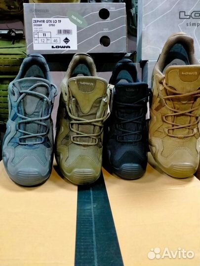 Тактические ботинки lowa zephyr GTX LO TF