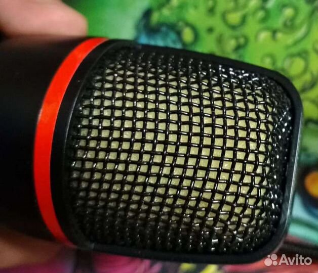 Игровой микрофон для пк стримов студийный AUX, USB