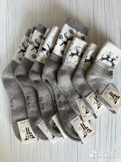 Носки из Монголии из шерсти яка