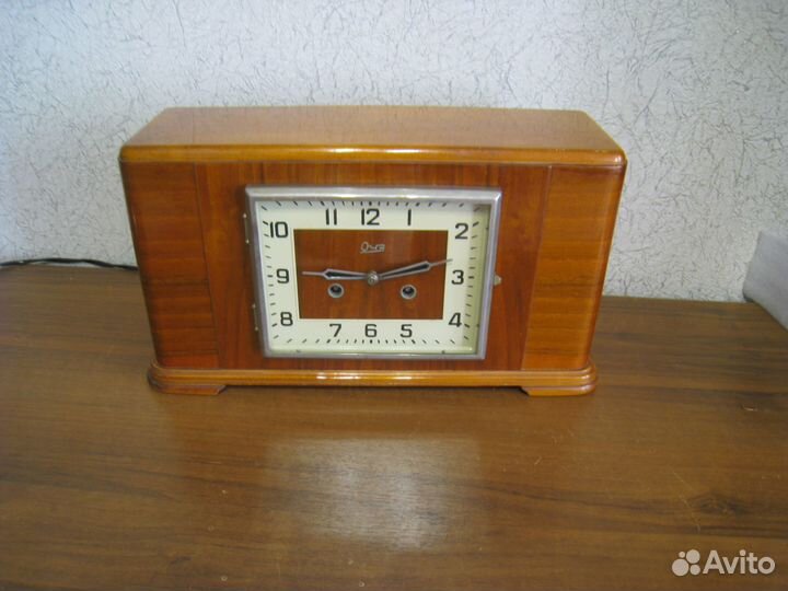 Часы настольные каминные буфетные очз с боем 60 г