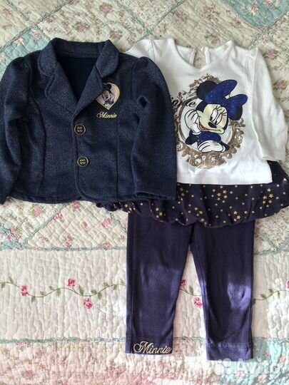 Костюм тройка на 9мес George