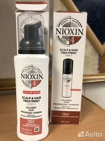 Nioxin для роста и против выпадения волос