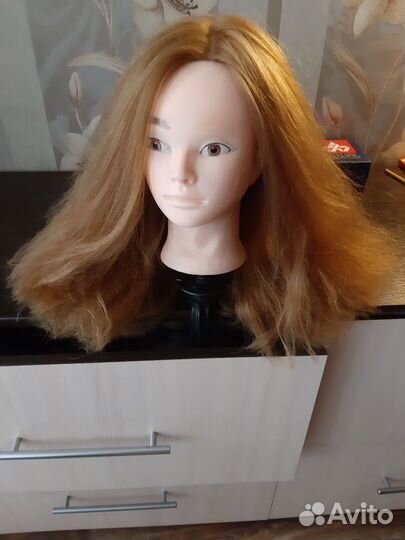 Учебная голова для причесок