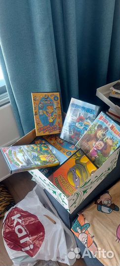 DVD диски с детскими мультфильмами