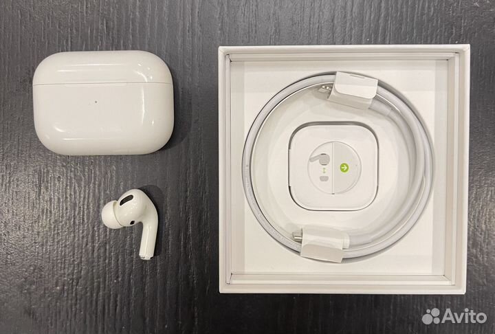 Apple AirPods Pro оригинал / правый наушник / кейс