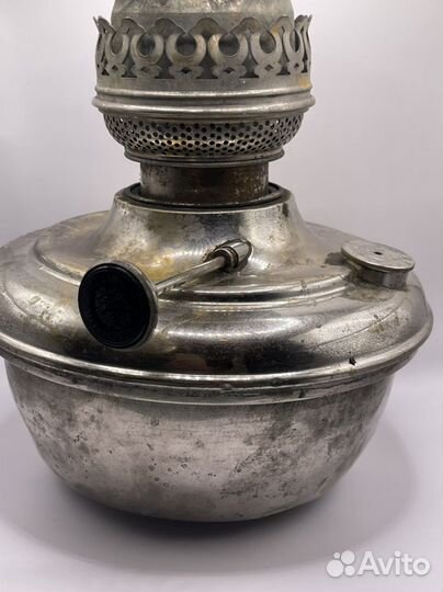 Керосиновая лампа Hugo Schneider антиквариат