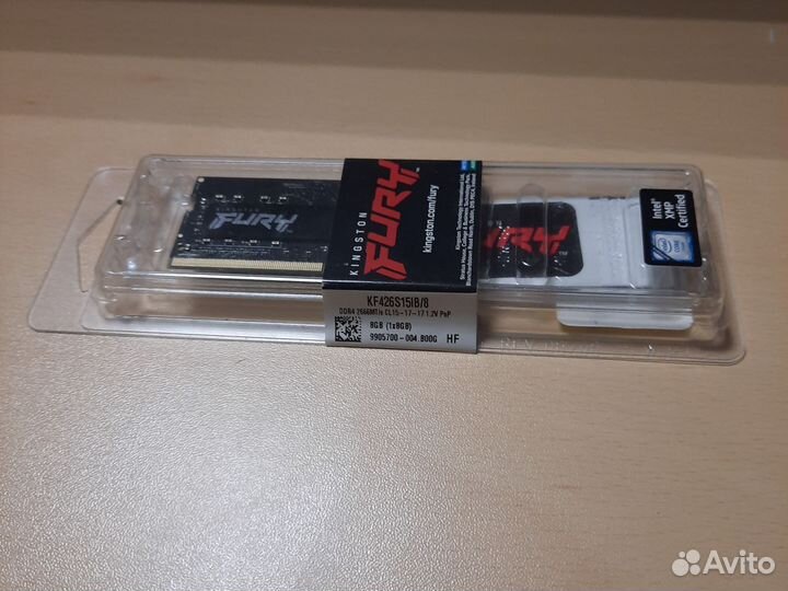Оперативная память для ноутбука ddr4 8gb