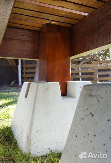 Фундамент. для террасы, веранды, беседки, хозблока