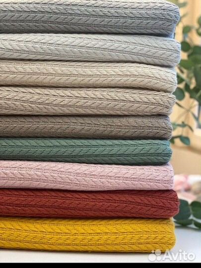 Ткань на пледы, покрывала Турция хлопок