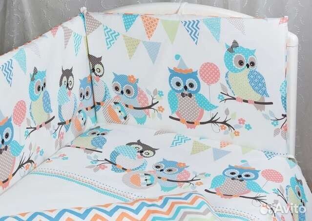 Бортики в кроватку