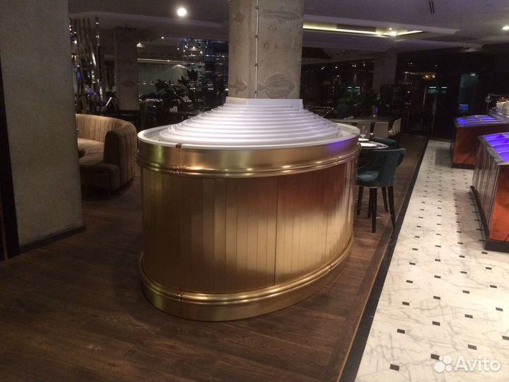 Мебель из латуни