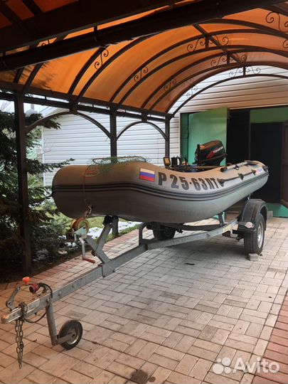 Лодка ProfMarine+Мотор Tohatsu+Прицеп мзса