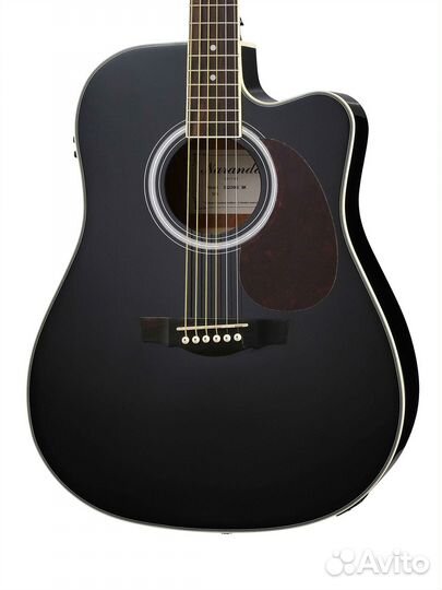 Гитара электроакустическая Naranda DG220cebk