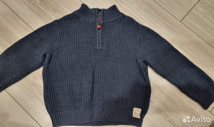 Детский спортивный костюм 86-92, шапка, свитер