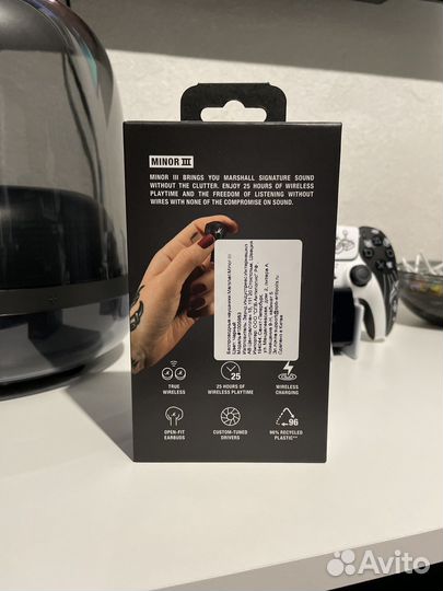 Беспроводные наушники Marshall minor 3