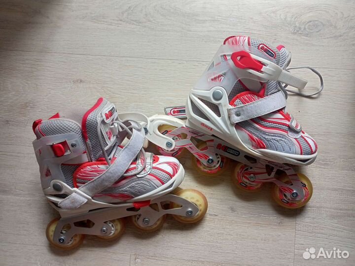 Роликовые коньки детские раздвижные