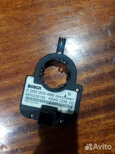 Датчик угла поворота руля ситроен с4