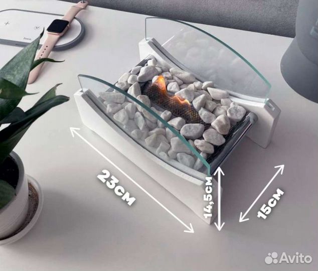 Новый настольный биокамин