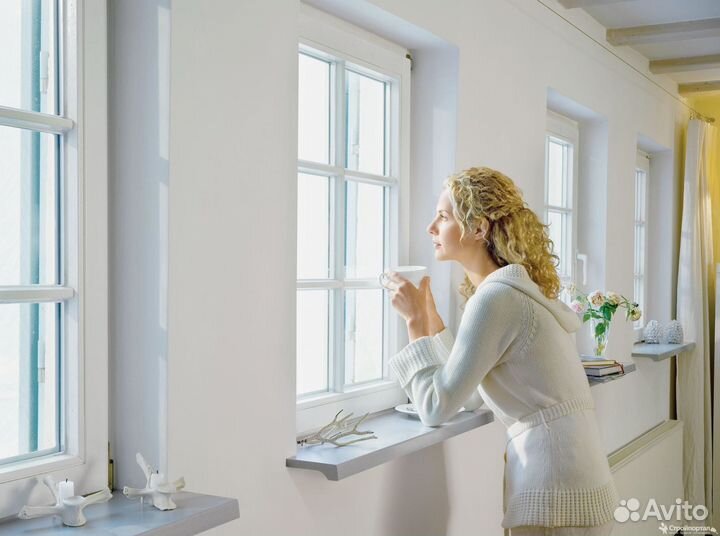 Окна пластиковые с отделкой