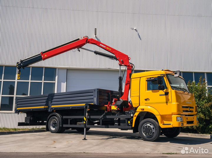 КАМАЗ 4308-3084-69(G5) с КМУ, 2024