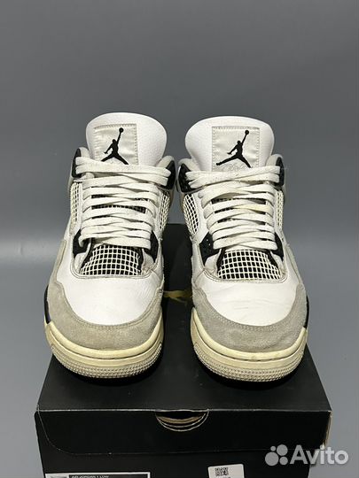 Кроссовки Air Jordan 4 Retro Military Black ориг