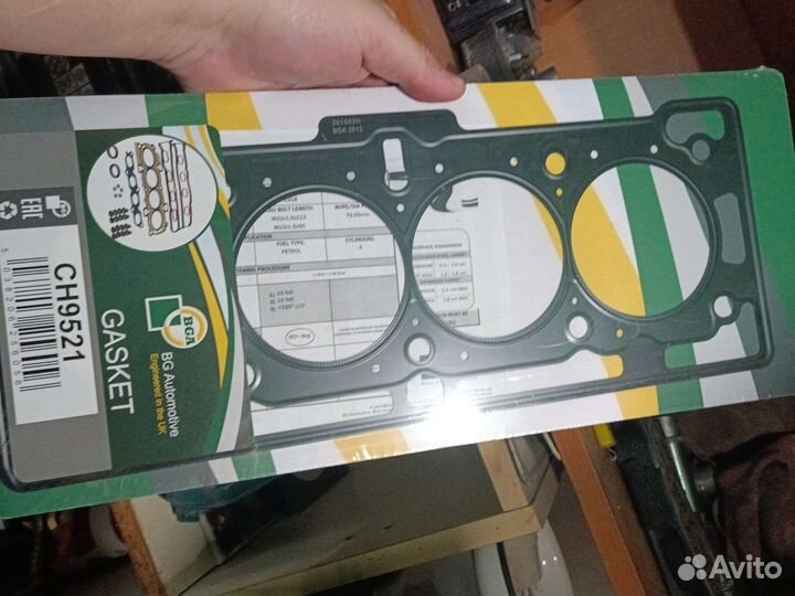 Прокладка гбц рено логан 1.4