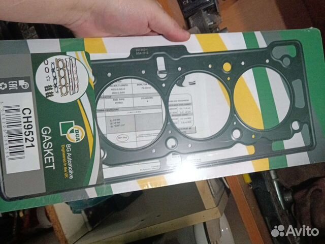 Прокладка гбц рено логан 1.4