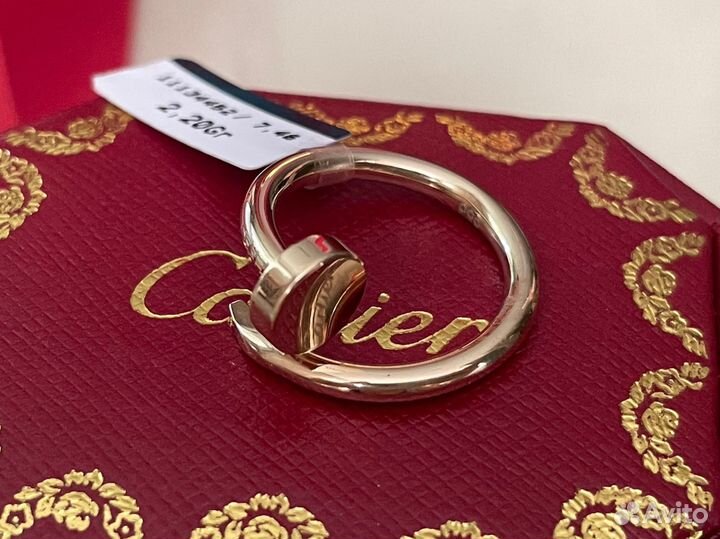 Кольцо Cartier гвоздь