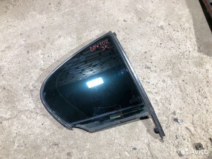 Форточка двери задняя левая Bmw 7 F02 N63B44A 2011