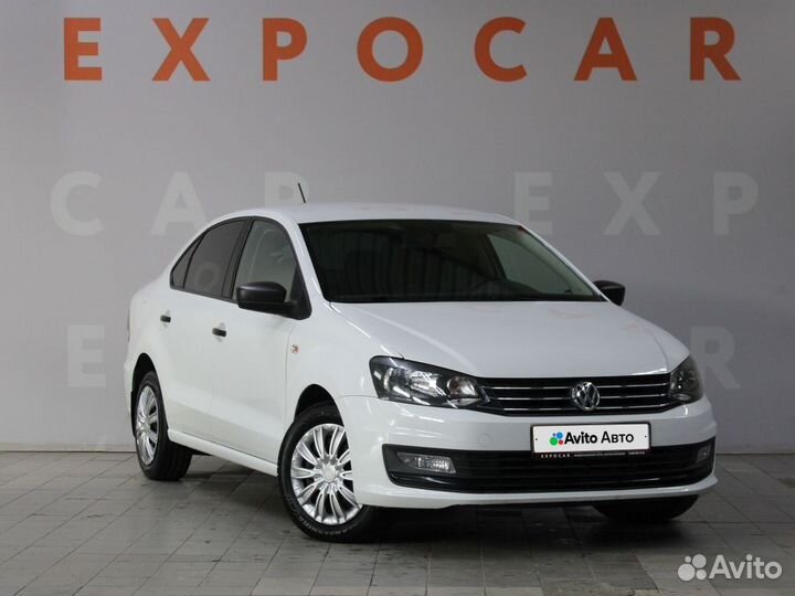 Volkswagen Polo 1.6 AT, 2018, 91 624 км