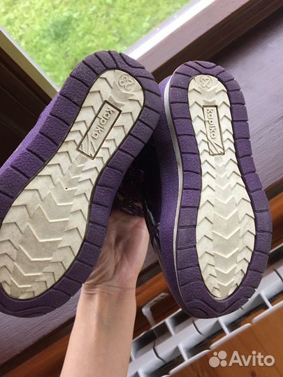 Ботинки детские для девочки зимние