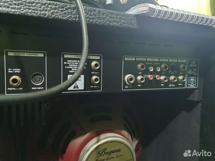 Гитарный комбоусилитель behringer v-tone gmx212