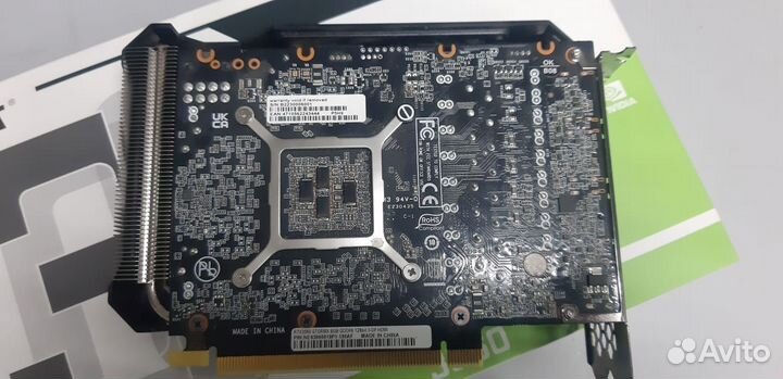 Видеокарта Palit GeForce RTX 3060 StormX 8Gb вг