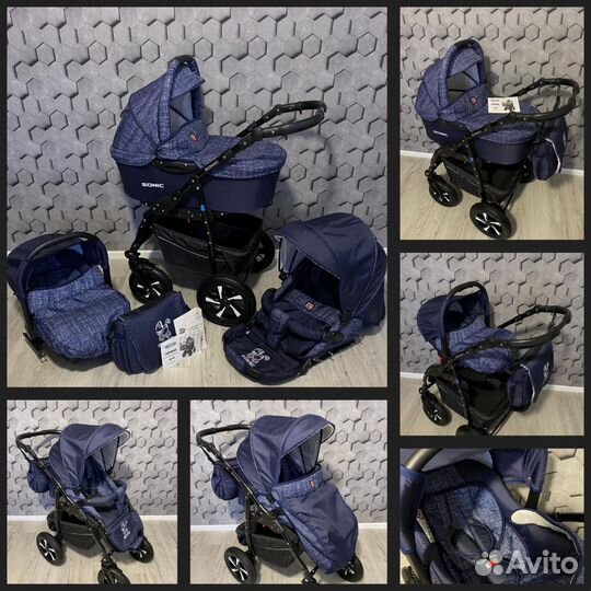 Коляска 3 в 1 Verdi, Tutis Б/у(Красноярск)