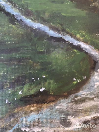 Картина, холст, акрил