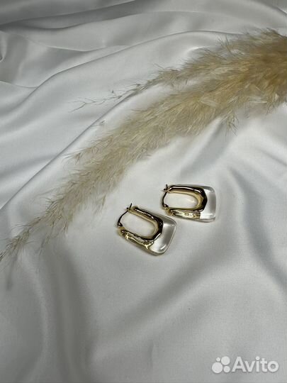 Серьги эстетика Celine