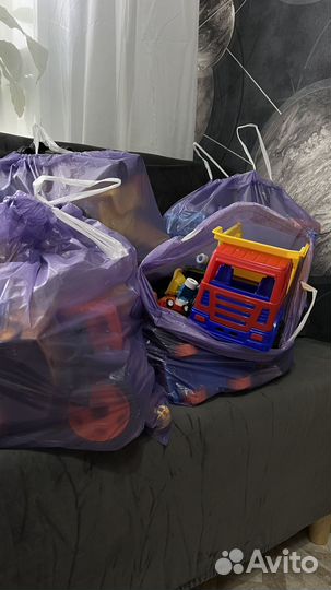 Игрушки пакетом для мальчика