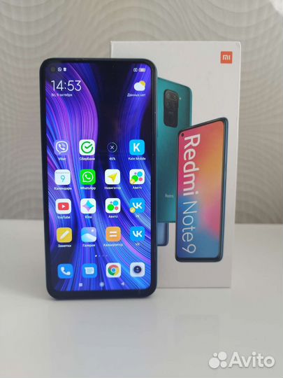 Xiaomi Redmi Note 9, 4/128 ГБ