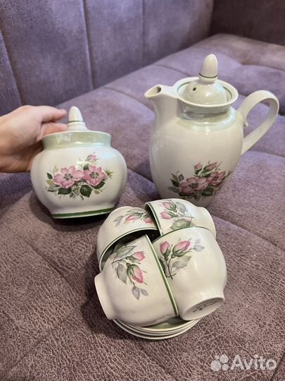 Сервиз чайный фарфор