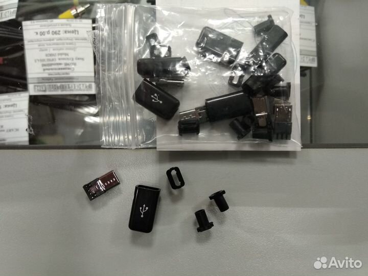 Разъем Micro Usb 2.0 разборный