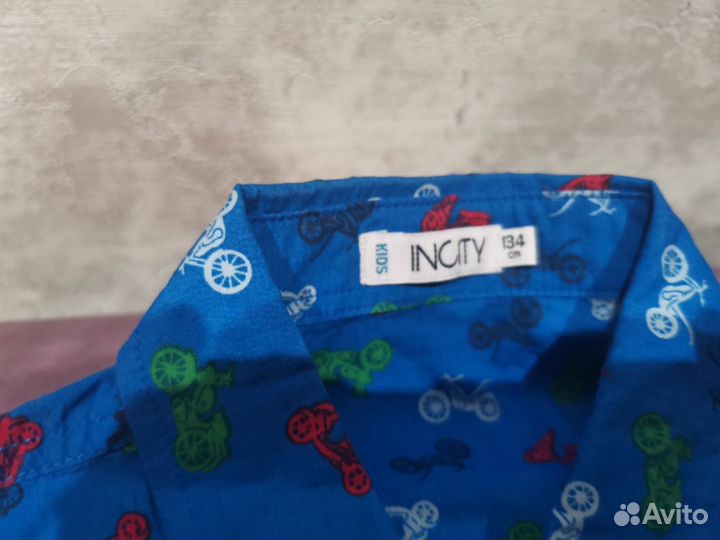 Рубашка для мальчика, рост 134