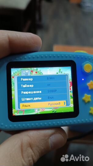 Детский фотоаппарат Мишка 32 Gb